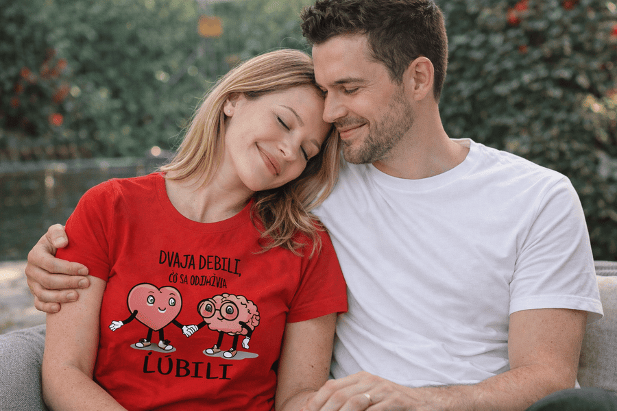 dámske tričko Srdce a mozog mk